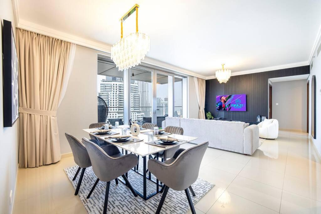 Magnificent Brand New Lux 3Br Burj & Fountain View Leilighet Dubai Eksteriør bilde